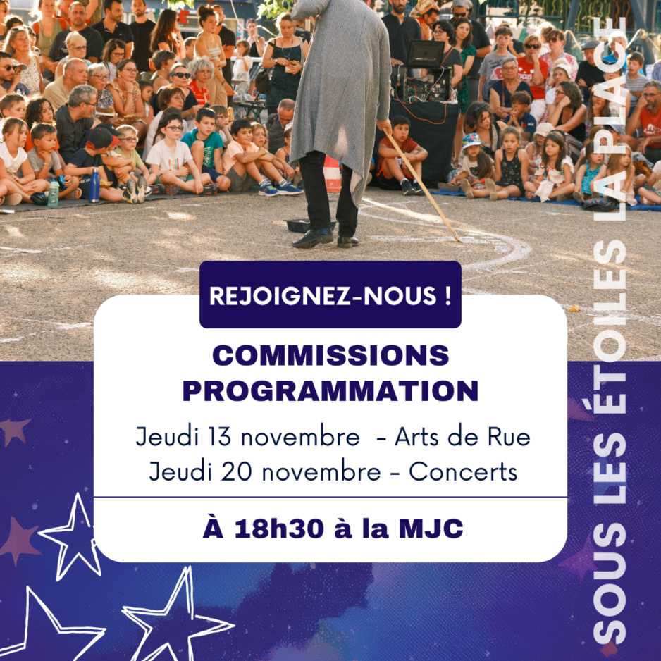Commissions programmation